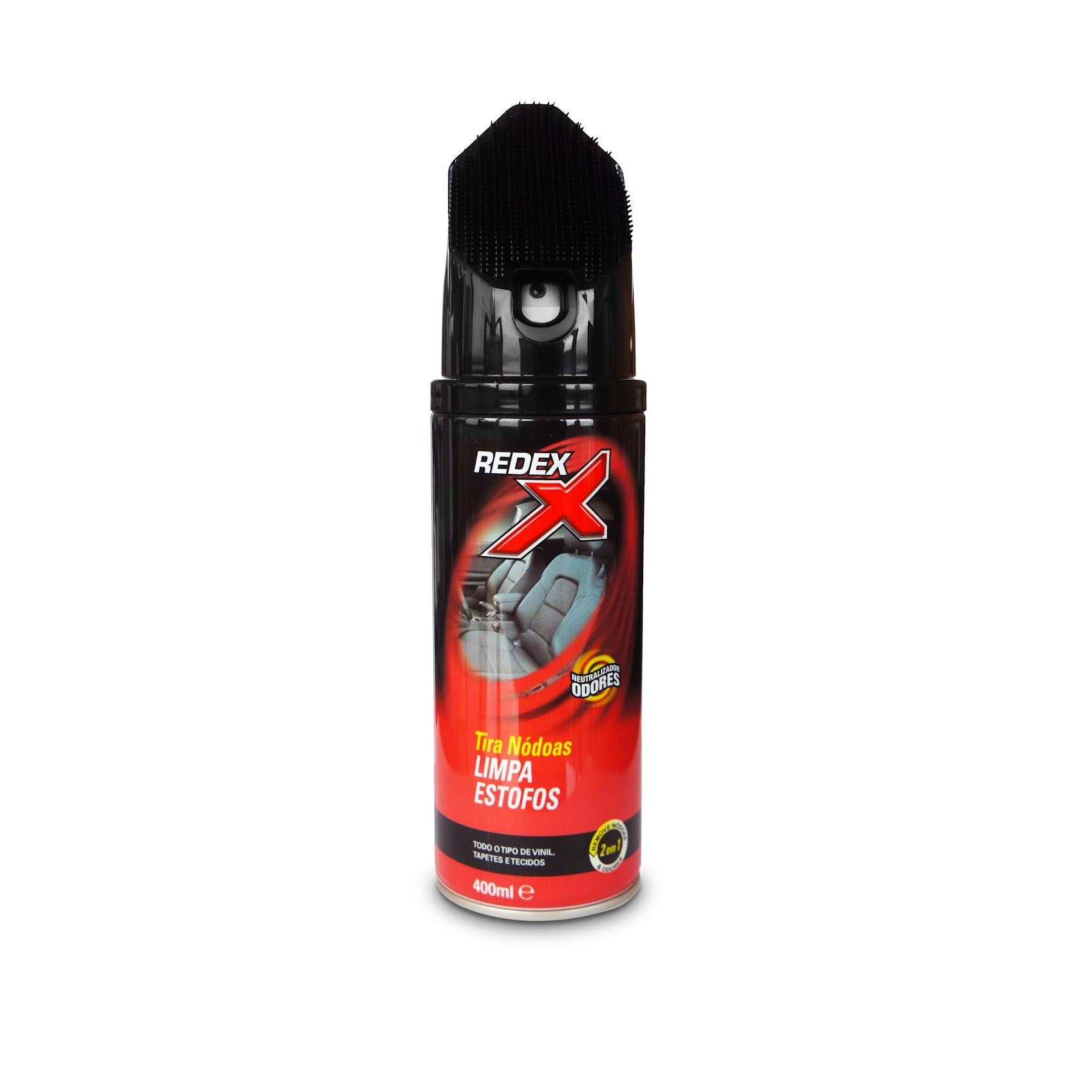 Redex Limpa Estofos com Escova 400ml 400ml - limpeza interior automóvel